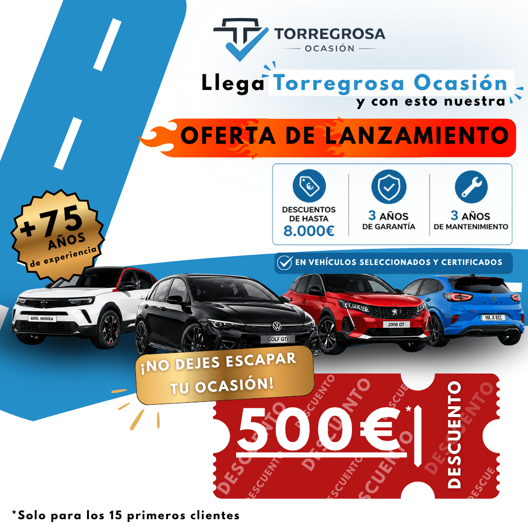 ¡Llega Torregrosa Ocasión y lo celebramos por todo lo alto!